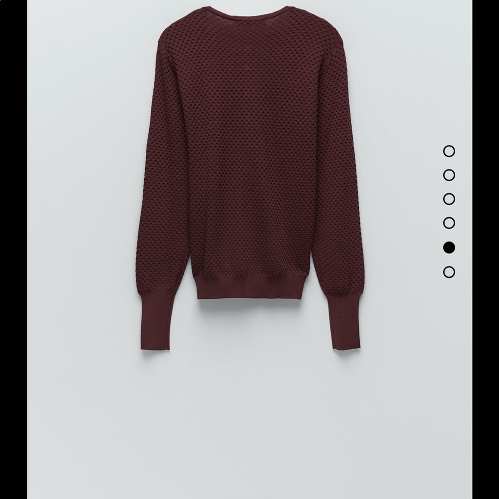 ZARA S Jewel button cardigan - Picture 5 of 9